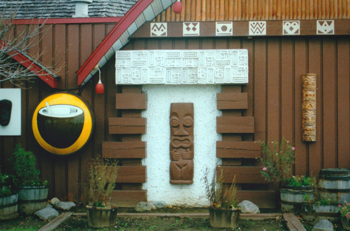 Coconut - Exetrior wall detail